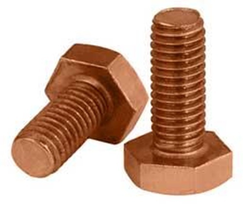 Polished Copper Bolts