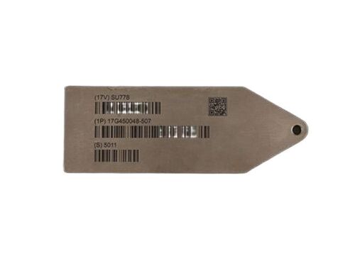Anodized Aluminium Labels - Warranty: 5 Year