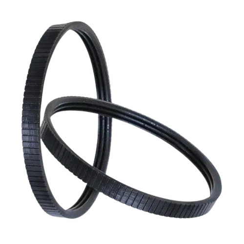 Black V Belts - Material: Pu
