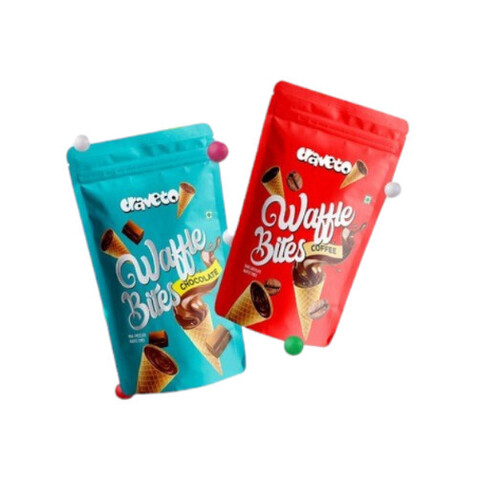 Craveto Waffle Bites Chocolate And Coffee Flavour