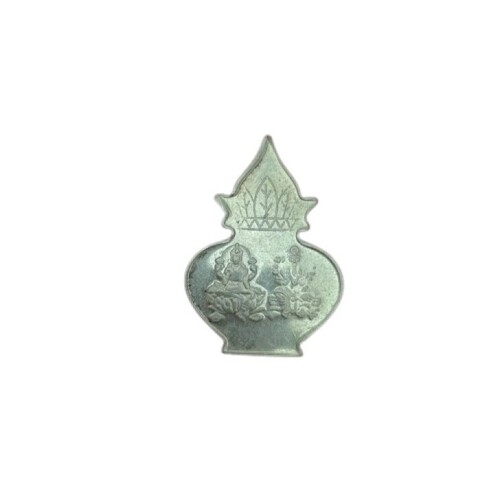 Kalash Shape Silver Coin - Size: Comes In Various Sizes