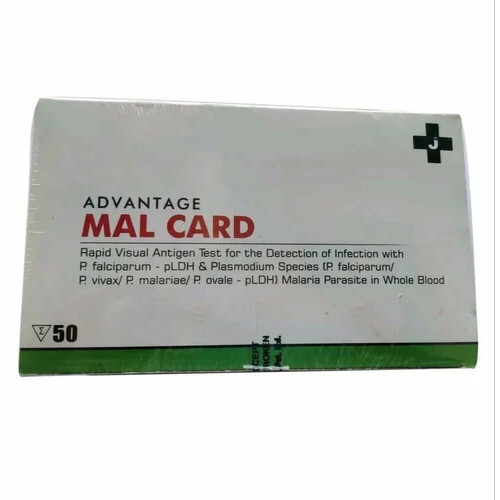 Malaria Rapid Card - Material: Plastic