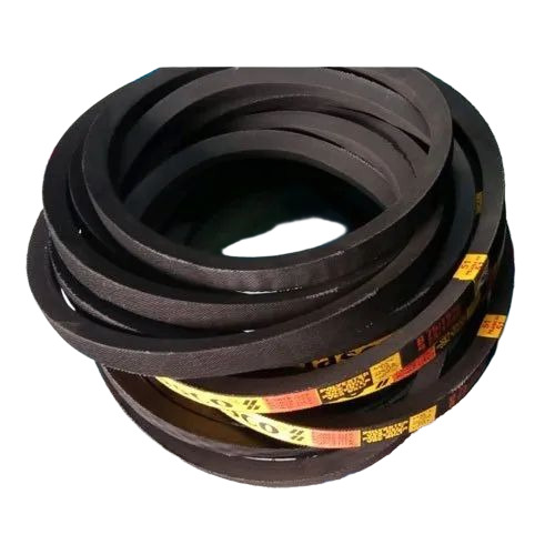 V Belt - Rubber Material, Standard Size, Black Color | Long Functionality, Tested to Various Quality Standards, Delivered on Time
