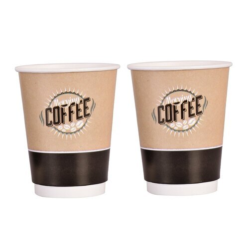 White Double Wall Paper Cup - Coating Type: Yes