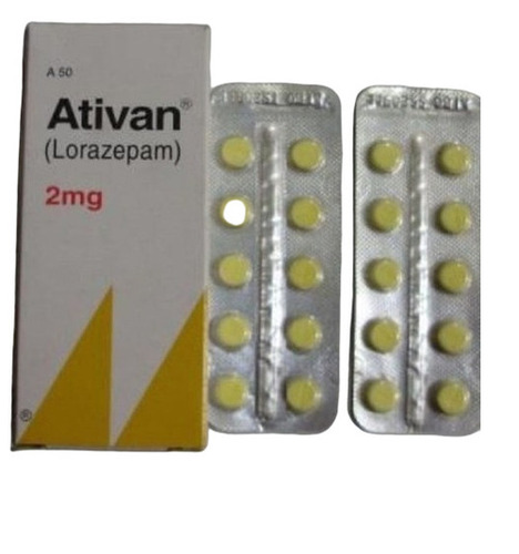 Ativan 2Mg Tablets - Shelf Life: 3 Years