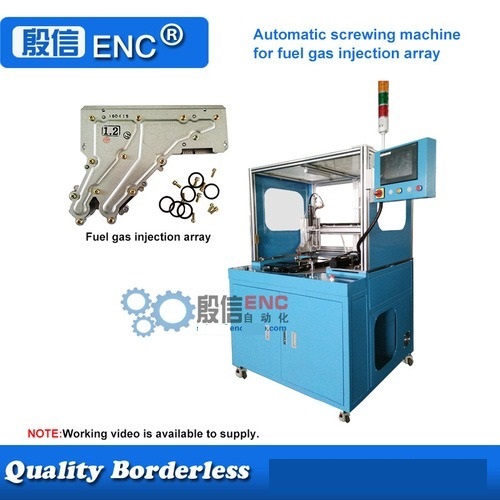 Automatic Screwing Tightening Fastening Machine For Natural Gas Manifold Assembly