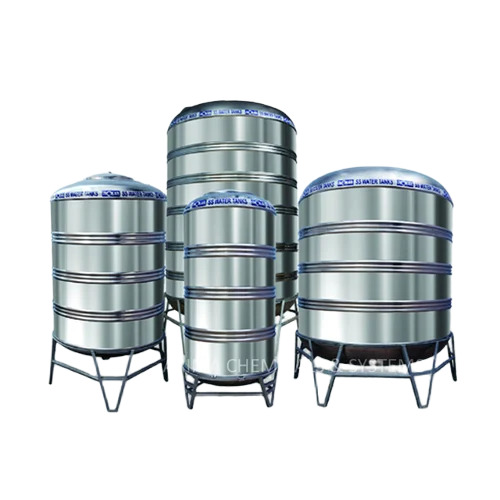 Industrial Storage Tanks - Color: Blue