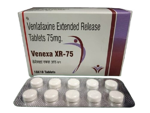 Venlafaxine Extended Release Tablets 75 Mg - Grade: Medicine Grade
