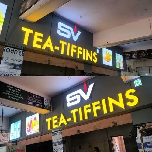 Rectangle Led Sign Board