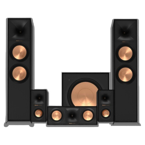 Klipschreference 5.1 Home Theater Pack With 2X R-620F Floorstanding Speaker - Color: Black