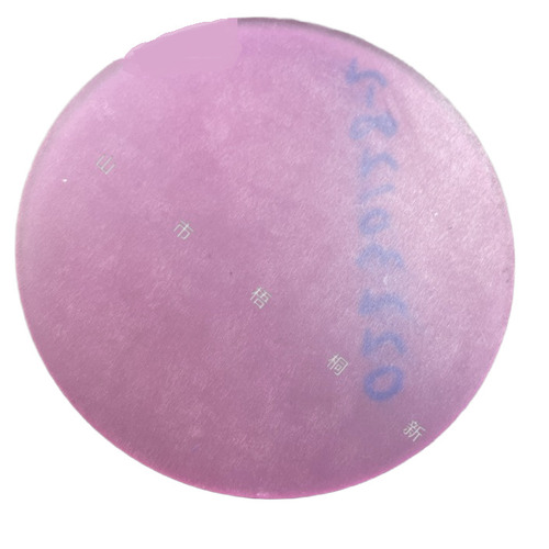 Round Ruby Blank Wafer Ruby Optical Window