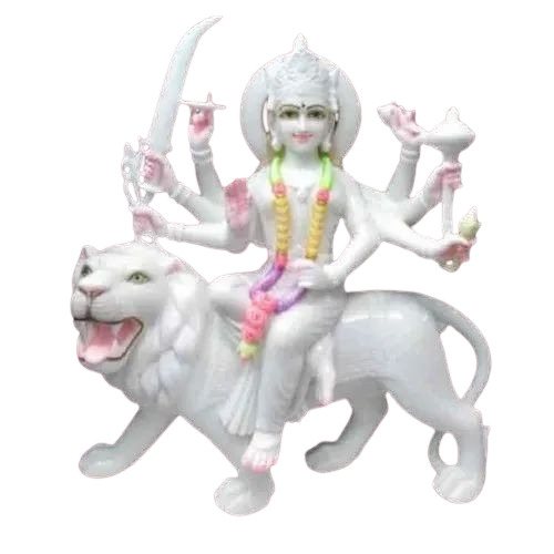 Marble Goddess Durga Ji Statue