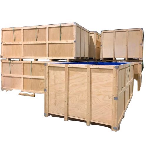 Industrial Wooden Storage Boxes