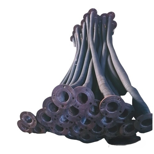 Oil Suction And Discharge Hose - Rubber Customized Size Gray | Socket Joint Soft Hardness Petroleum Oil Use 1 Year Warranty