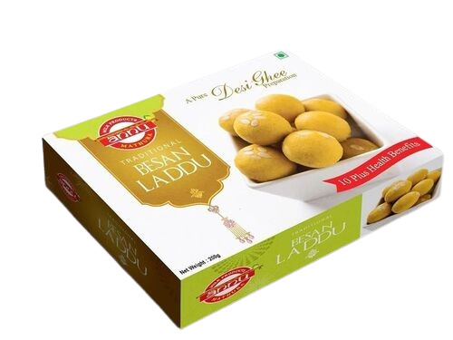 Cardboard Folding Sweet Box - Color: Green