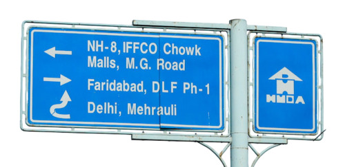 Highway Direction Signage