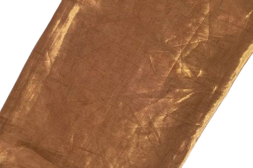 Plain Gota Zari Fabric