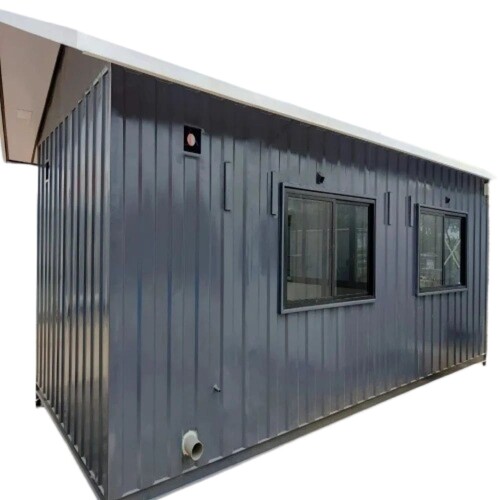 Prefabricated Container Home - Color: Gray