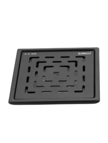 Black Coated Ss Floor Trap