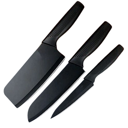 Chef Knifes Set - Color: Black