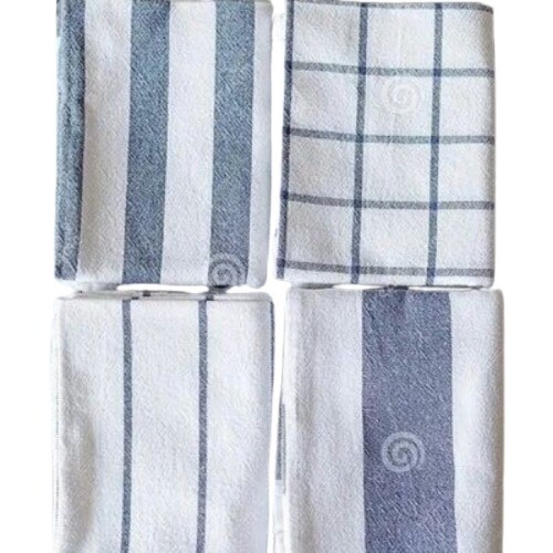 Cotton Kitchen Napkins - Color: White