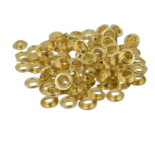 Golden Brass Eyelet - Pattern: Plain