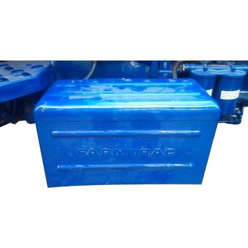 Blue Tractor Battery Cabinet