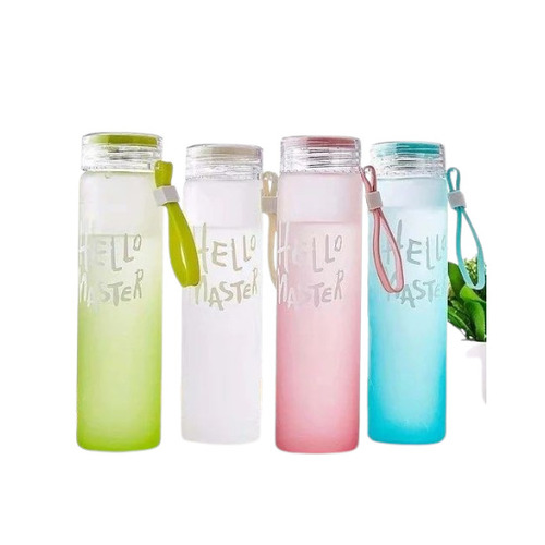 Fancy Glass Water Bottle