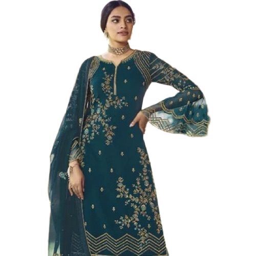 Foux Georgette Semi Stutched Salwar Suit
