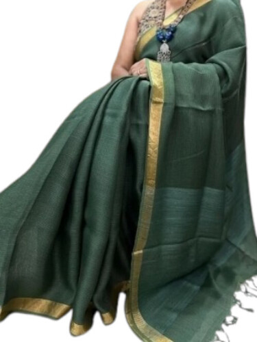 Kota Silk Sarees - Color: Kajli Green