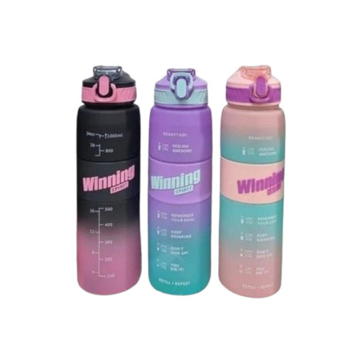 Plastic Vacuum Sipper Bottle, 550 ml