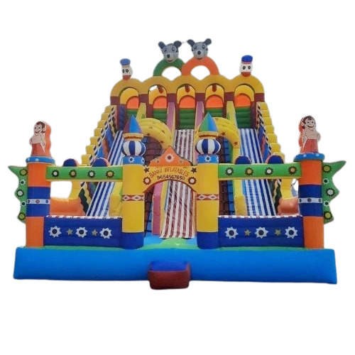 5 Line Inflatable Bouncer Slide