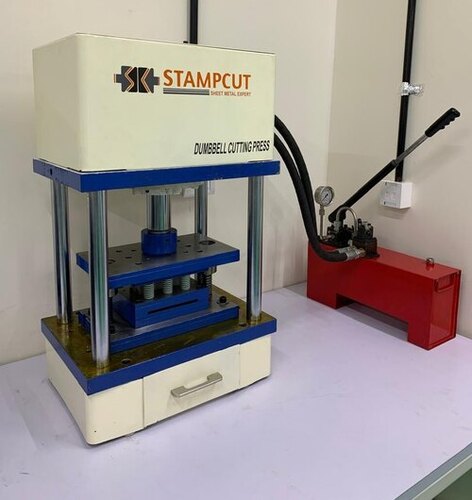 Dumbbell Die Cutting Machine By Stampcut Machines