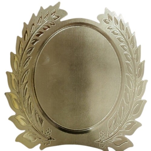 Golden Plated Trophy Sticker - Color: Silver