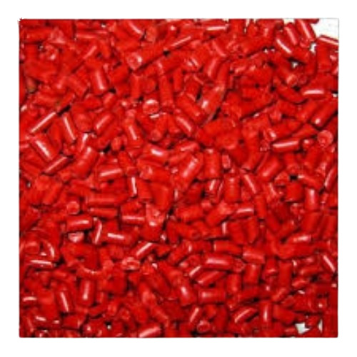 Red Plastic Granules