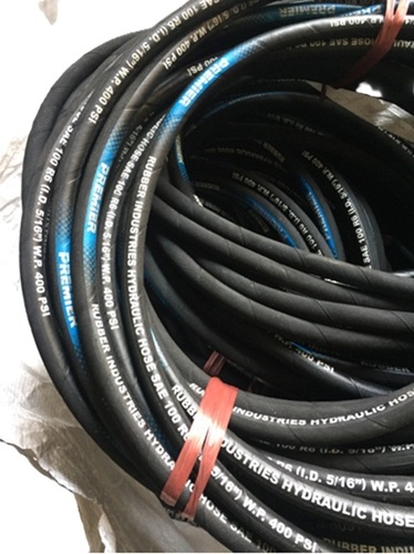 Black R6 Hydraulic Hose Pipe
