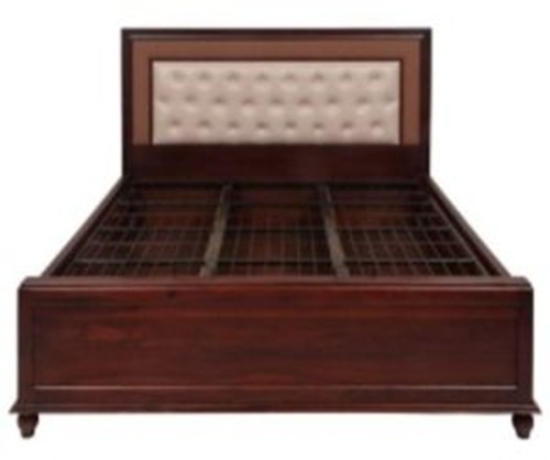 Brown Wooden Bed