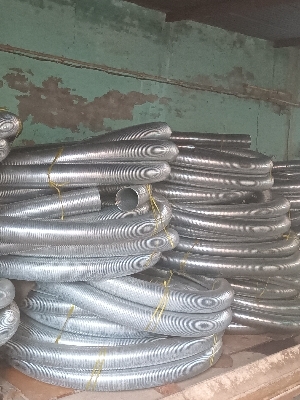 Gi Double Interlock Hose - Color: Silver