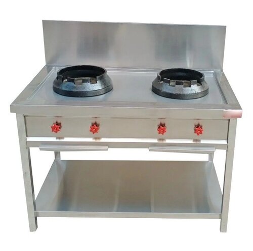 Two Burner Chinese Cooking Range