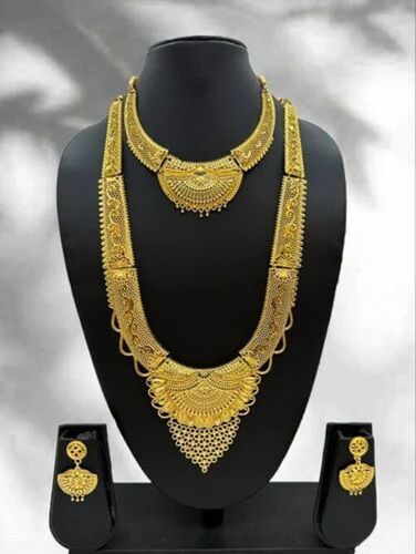 Gold Plated Rani Jewellery Set