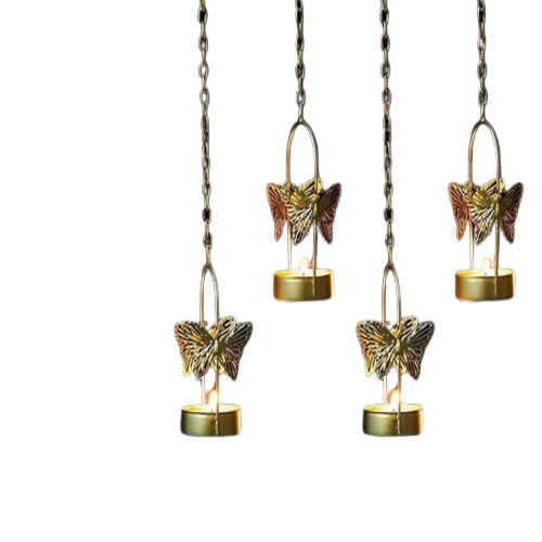 Golden Candle Holder - Color: 1