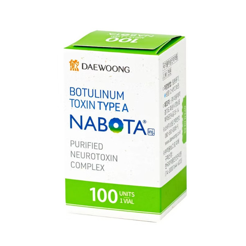 Nabota 100 Mg Injection - Cosmetic Grade, Room Temperature Storage | Blocks Acetylcholine Release to Temporarily Weaken Muscle Contractions