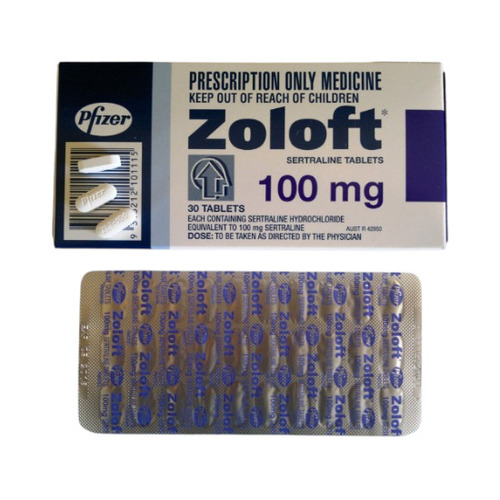 Zoloft Sertraline Tablet 100mg