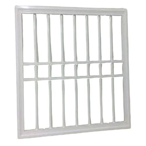 Iron Window Grill - Color: White