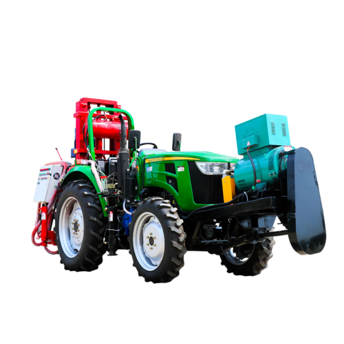 JFC-5 Circulation Water Well Drilling Rig - Metal, Green, Semi-Automatic | Easy To Use, Efficient Cuttings Removal, Stable Performance