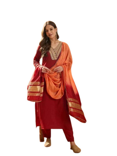 Ladies Straight Kurta With Pant