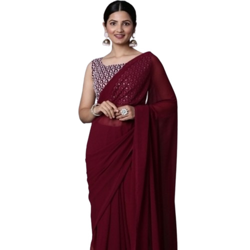 Fancy Georgette Saree