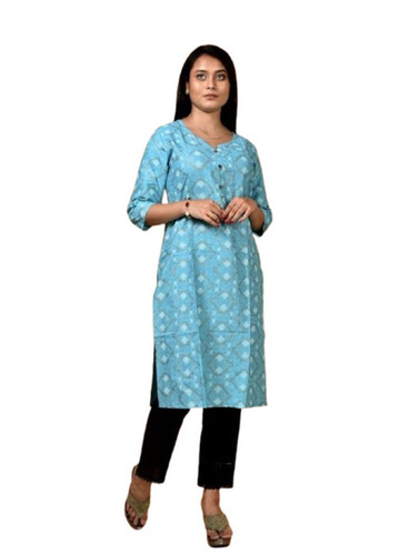 Round Neck Kurtis