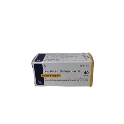 40iu Vial Of 10ml Human Actrapid Solution