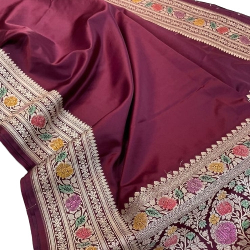 Banarasi Pura Cotton Silk Saree